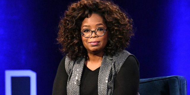 Oprah Winfrey speaks onstage during Oprah's SuperSoul Conversations 