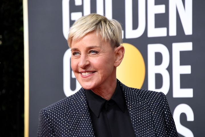 DeGeneres attends the 77th Annual Golden Globe Awards at The Beverly Hilton Hotel on Jan. 5.&nbsp;