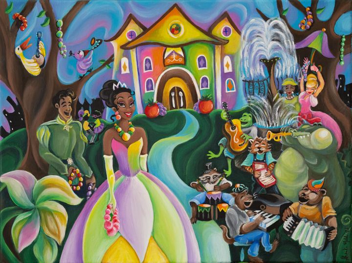 New Orleans artist Sharika Mahdi provided paintings that will influence the attraction's refurbishment.