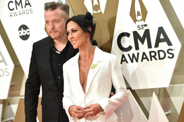 "We met as friends first in music ― and we always trust each other 100% with our songs," said Shires (left) of her nine-year marriage to Jason Isbell.