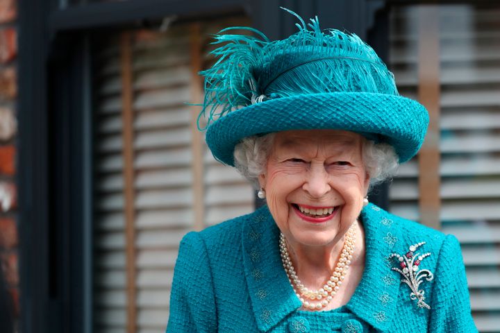 Queen Elizabeth II in 2021.