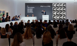 Sold-out Phillips auction in New York brings in $115.2m, more than double 2025 result