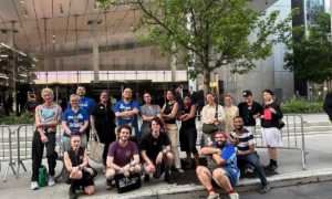 Whitney Museum workers rallied outside fundraising gala amid contract negotiations