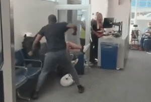 Black Man Punches Man At Airport For Calling Him “Negro” Then Gets Upgraded To First Class