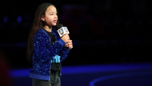 T.I. and Tiny’s 10-year-old daughter Heiress Harris wows WNBA Finals crowd with national anthem